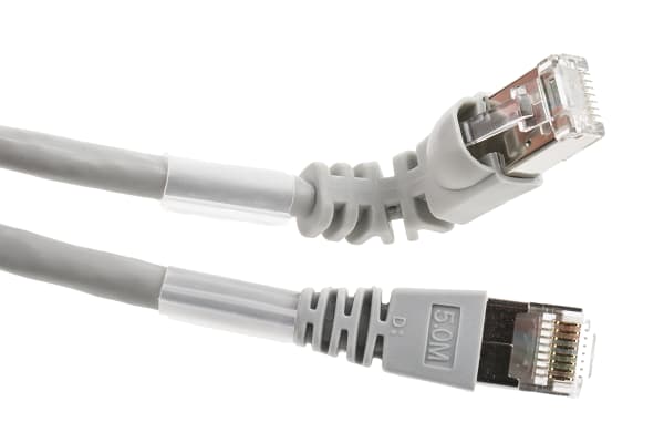 Product image for CAT 6 90DEG ANGLED PATCH CABLE LSZH 5M