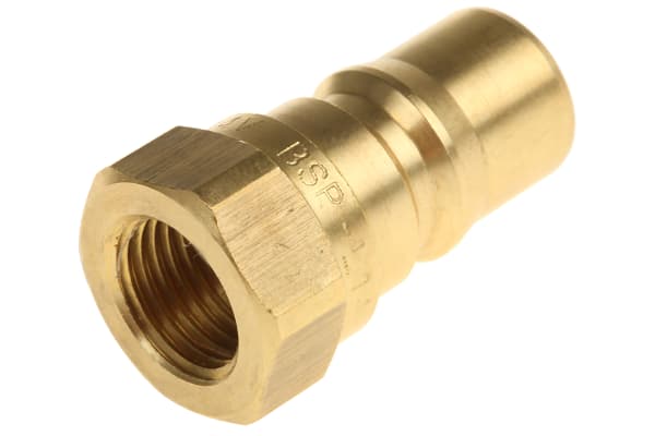 Product image for Quick Connect ISO Coupling, 1/4in Male