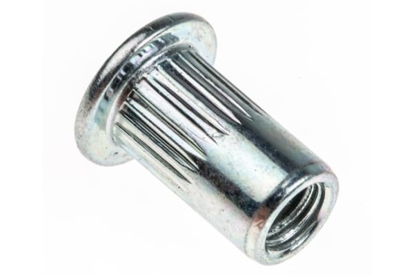 Product image for STEEL FLAT HEAD RIVET NUT - M4