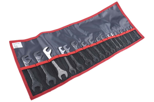 Product image for 16 Piece Open Ended Spanner Set