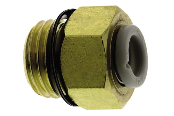 Product image for Male Connector 6mm to 1/4 Uni Thread