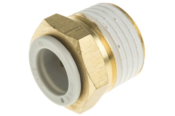 Product image for Male Connector 12mm to 1/2 with Sealant