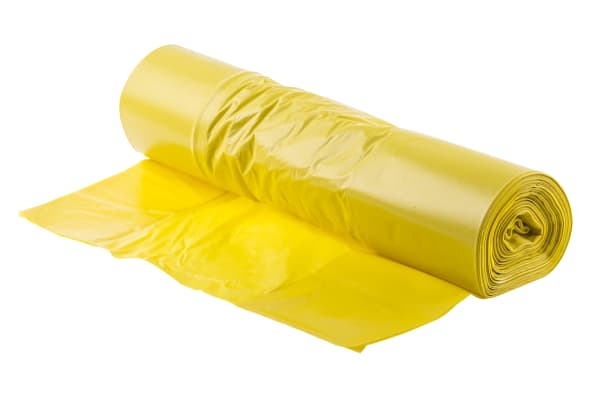 Product image for Yellow refuse sack 200 gauge