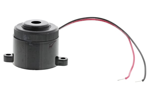 Product image for Slow pulsed tone piezo 12Vdc 87dB