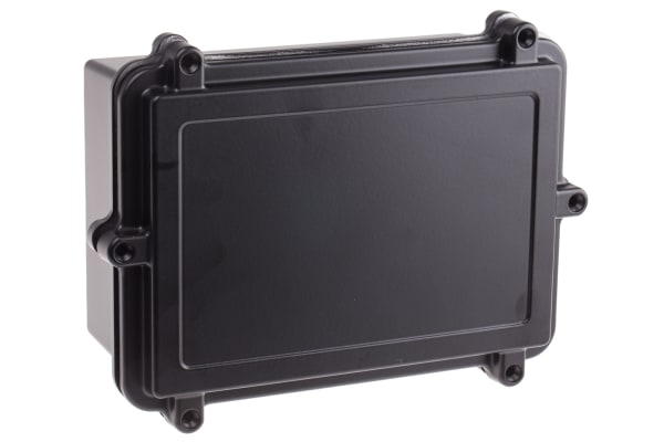 Product image for Shielded box, IP67, 202x142x80mm, black