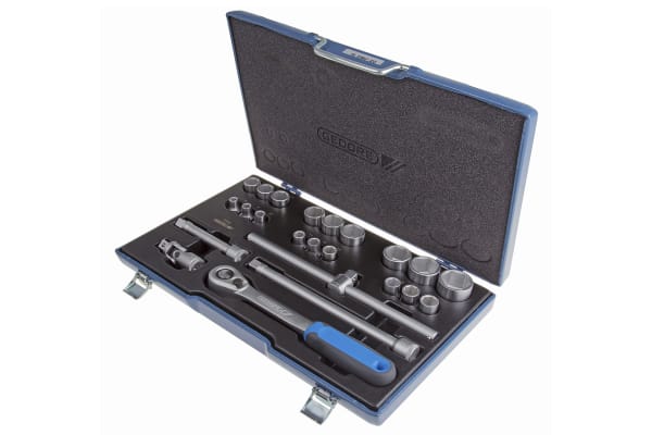 Product image for Socket Set 1/2in 23 Piece hex 8-32 mm