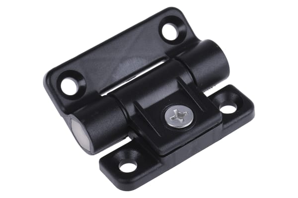 Product image for Black adj friction hinge,63.5x57.5x5.2mm