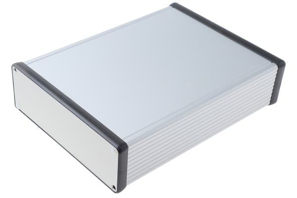 Product image for Extruded aluminium enclosure, clear