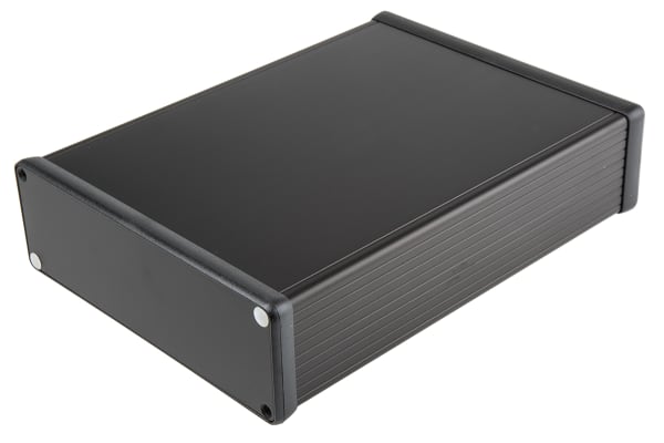 Product image for EXTRUDED ALUMINIUM ENCLOSURE, BLACK