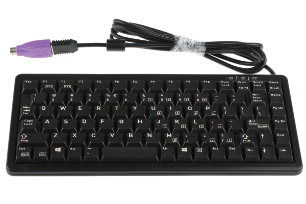 Product image for COMPACT KEYBOARD 86 KEY USB/PS2 EU