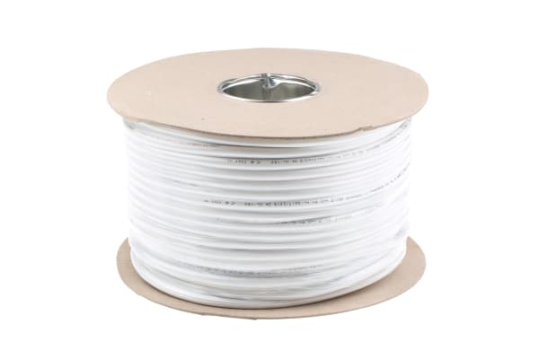 Product image for H05VV-F 3183Y 3 Core 1.5mm White Cable