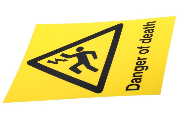 Product image for Danger of Death Label