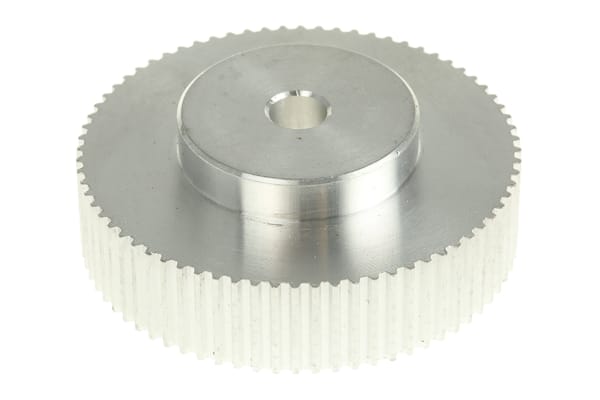 Product image for MXL Aluminium Pulley teeth 72, bore 5mm