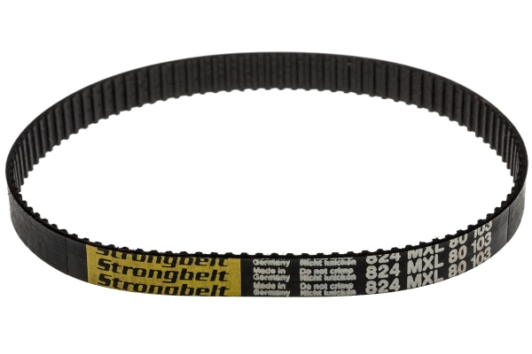 Product image for MXL Rubber Timing Belt W1/4, L 8.24 in.