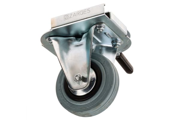 Product image for ZARGES 2 CLIP ON FIXED CASTORS