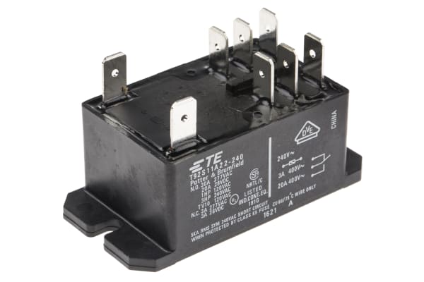 Product image for RELAY,E-MECH,POWER,DPDT,CUR-RTG30A