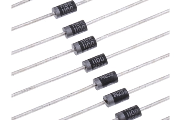 Product image for Diode Schottky 100V 1A Axial DO-41