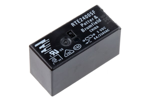 Product image for Relay,E-Mech,GenPurp,DPDT,Cur-Rtg8A,Ctrl