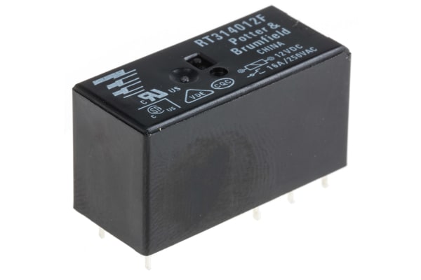 Product image for Relay,E-Mech,GenPurp,SPDT,Cur-Rtg16A