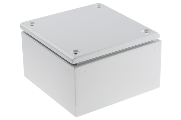 Product image for IP66 Mild Steel enclosure 200x200x120mm