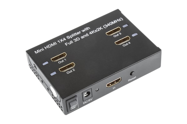 Product image for 4 PORT HDMI SPLITTER