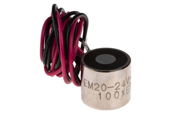 Product image for 20mm Dia. 24V Electro Holding Magnet