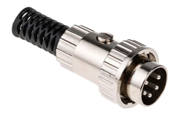 Product image for 5 way 240 deg metal twistlock cable plug