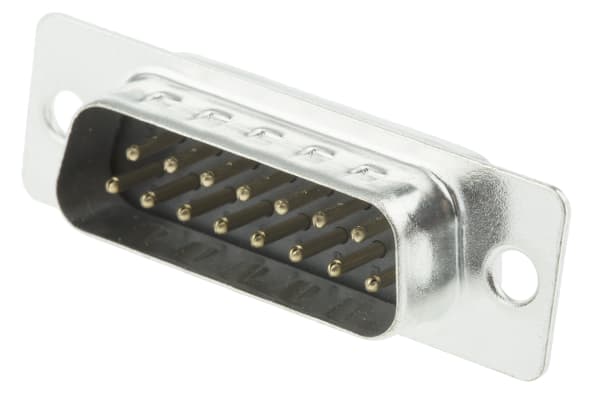 Product image for DSUB PLUG STAMPED+FORMED SOLDER 15 WAY