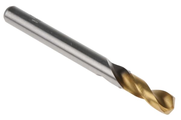 Product image for HSS TIN  Straight Stub Drill DIN  6.0mm