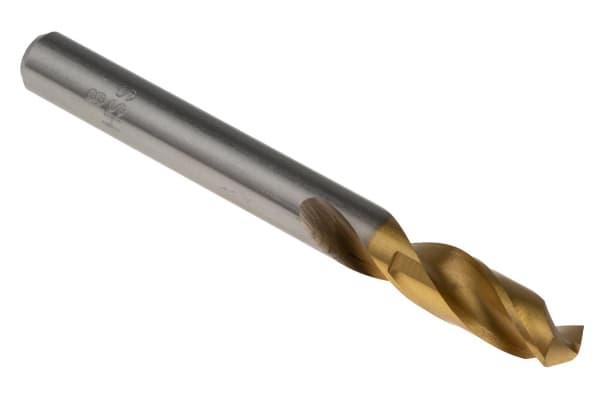 Product image for HSS TIN  Straight Stub Drill DIN  8.0mm