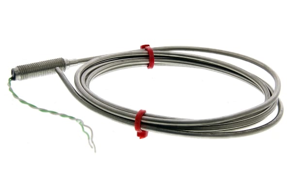 Product image for K s/steel sheath thermocouple,3mmx1.5m