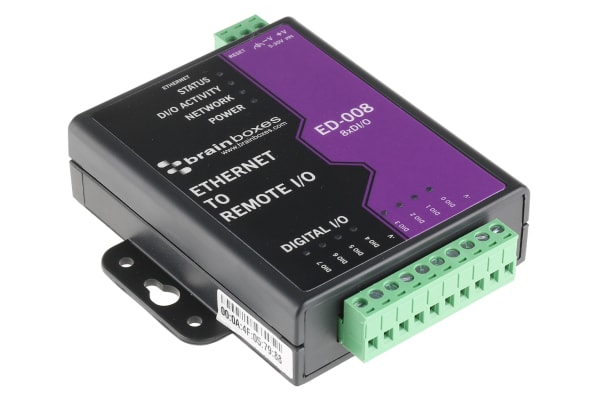 Product image for Brainboxes Ethernet Media Converter