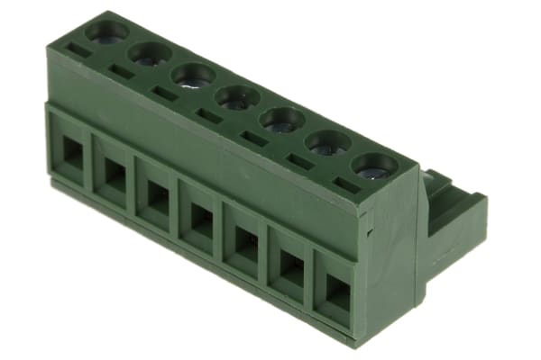 Product image for 7 way 5.08mm terminal block Plug