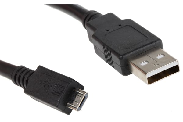 Product image for ROLINE USB 2.0 TYPE A M - MICRO B M 1.8M