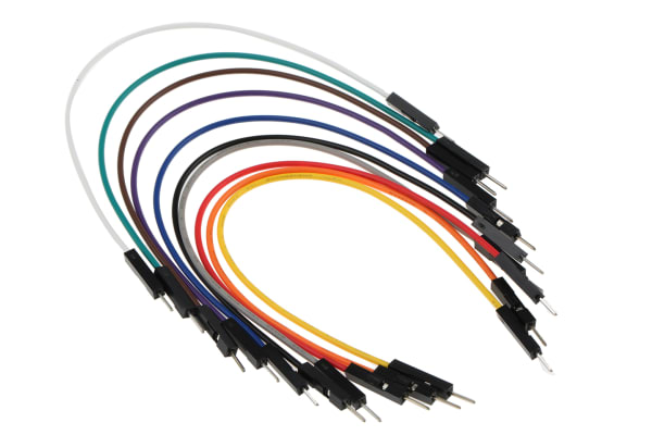 Product image for MIKROE-513, 10 piece Breadboard Jumper Wire Kit