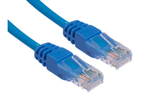 Product image for Patch cord Cat5e UTP LSZH Blue 15m