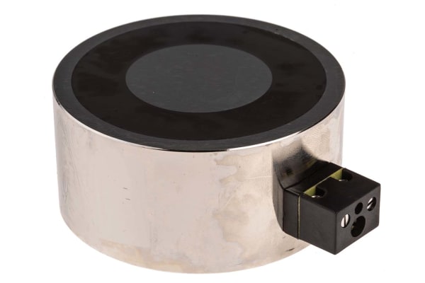 Product image for 80mm Dia. 24V Electro Holding Magnet