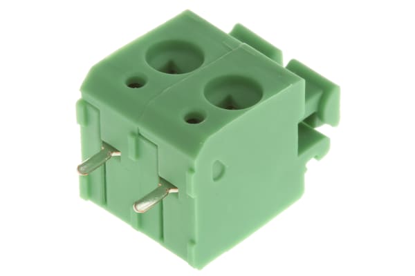 Product image for SPRING PCB TERMINAL BLOCK 2 WAY 12A