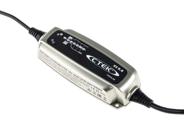 Product image for LEAD ACID CHARGER 12V/0.8A CTEK XS 800