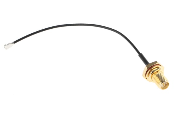 Product image for RPSMA - UFL RF CABLE ASSEMBLY,IP67,100MM