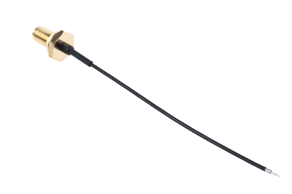 Product image for SMA open ended cable assembly,IP67,100mm