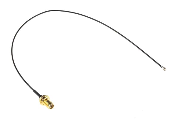 Product image for SMA - UFL RF coax cable assembly, 300mm