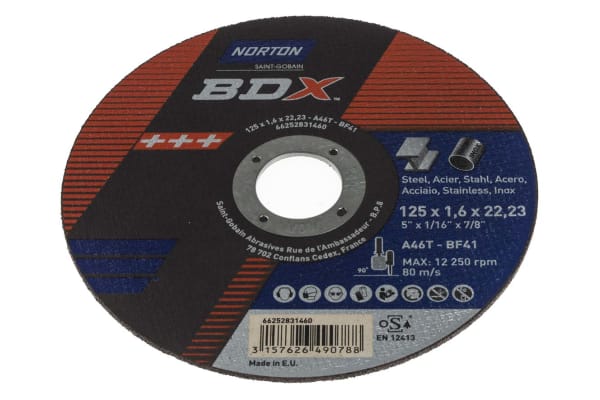 Product image for 125MM ULTRA THIN METAL CUTTING DISC