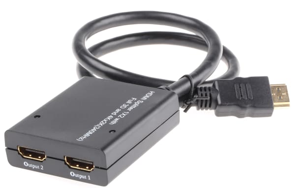 Product image for 2 PORT HDMI VERSION 1.4 SPLITTER