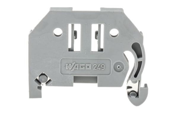 Product image for Screwless end stop 6mm wide