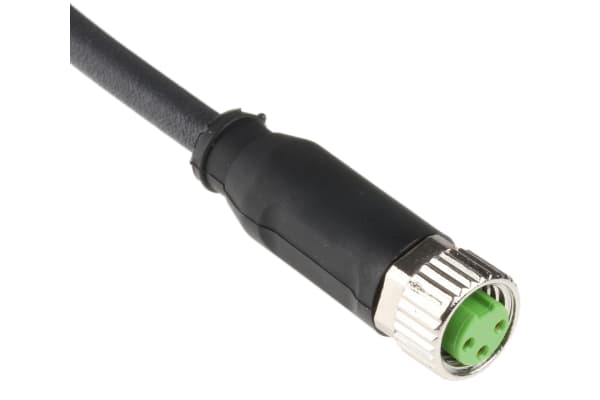 Product image for M8 FEMALE CONNECTOR,CABLE 10M,3W