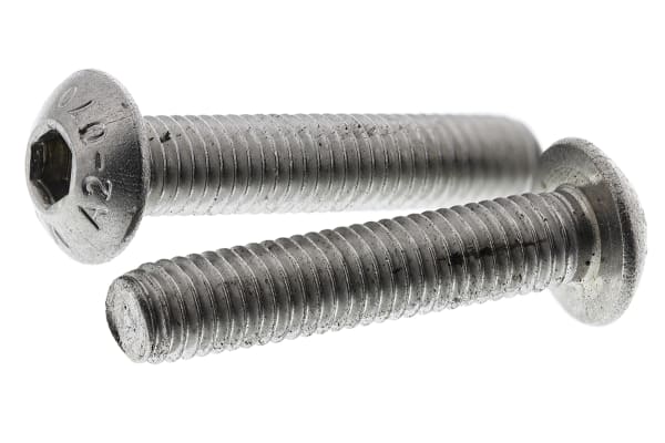Product image for A2 S/Steel skt button head screw,M5x25mm