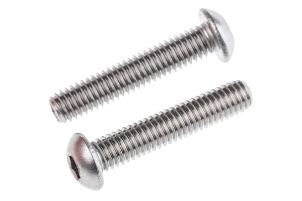 Product image for A2 S/Steel skt button head screw,M6x30mm