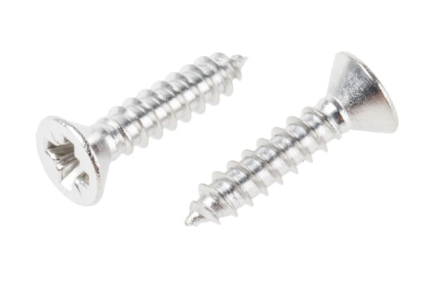 Product image for A2 Cross csk head selftap screw,6x5/8mm