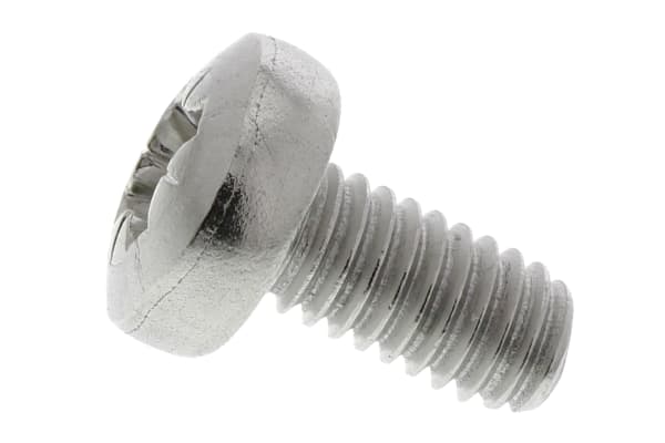 Product image for A2 S/Steel cross pan head screw,M4x8mm